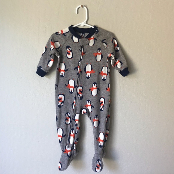 Carter's Other - Penguin Footed Pajamas